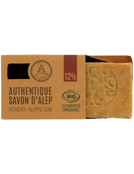 Aleppo Soap 12% Organic - Moisturizing & Soothing