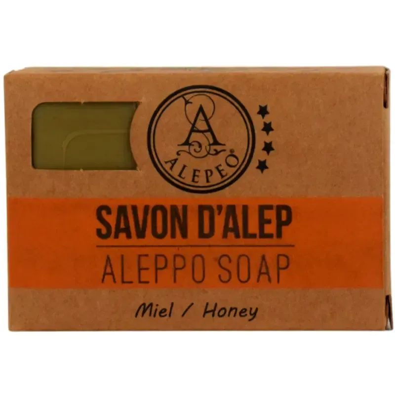 Honey-scented Aleppo soap 100 g